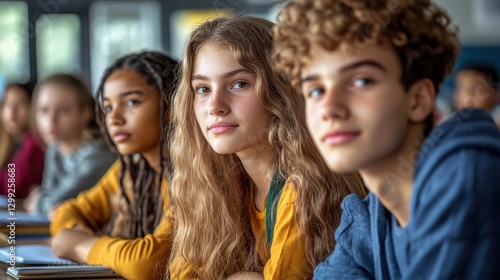 Engaged Students in Classroom Setting