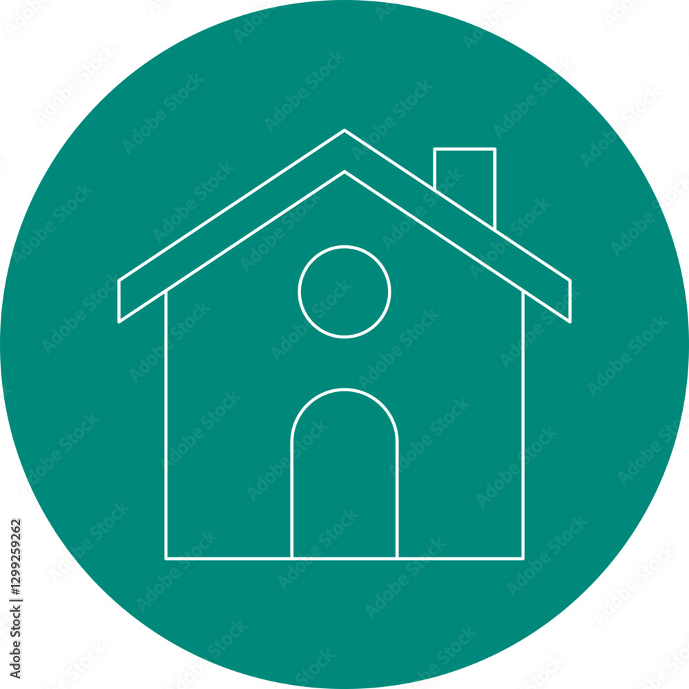 Home icon single vector illustration Home icon single vector illustration