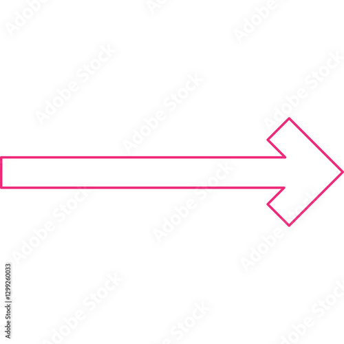 Right Arrow icon single vector illustration