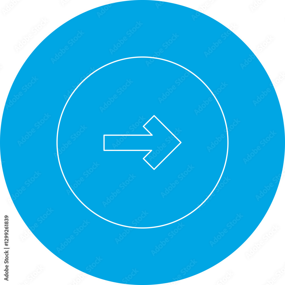 Right icon single vector illustration Right icon single vector illustration