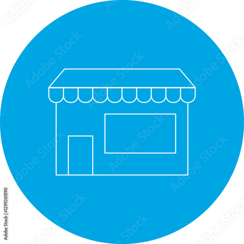 Stop icon single vector illustration