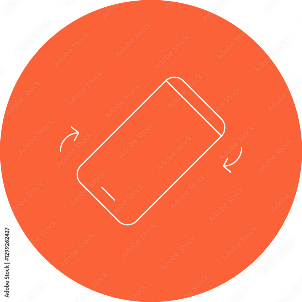 Tilt Device icon single vector illustration Tilt Device icon single vector illustration