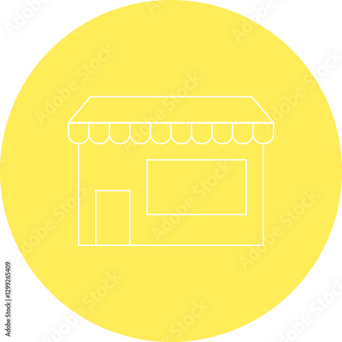 Stop icon single vector illustration