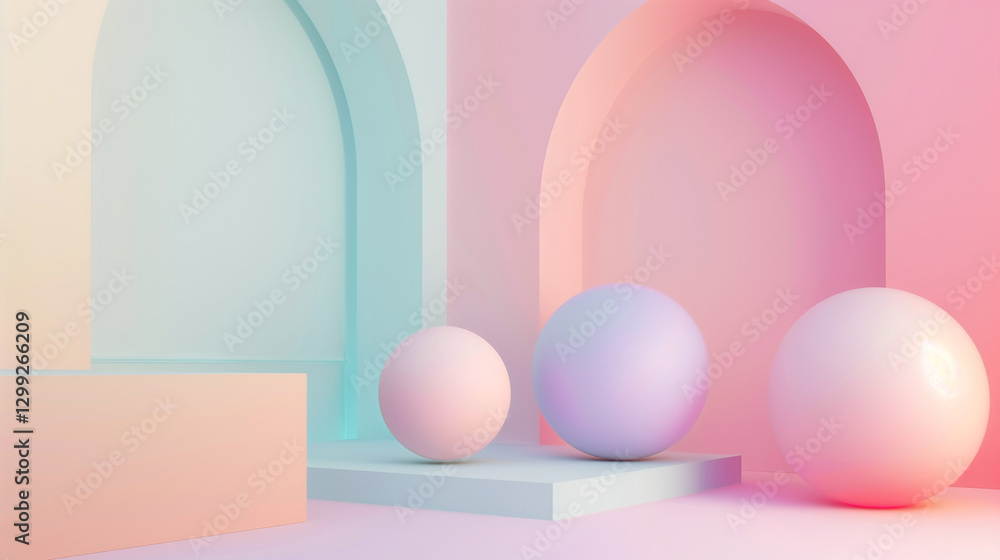 Fototapeta premium abstract background pastel