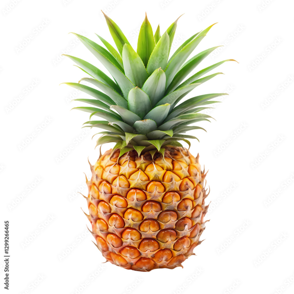 Fresh Pineapple: Buy Online, Tropical Fruit isolated on transparent background Fresh Pineapple: Buy Online, Tropical Fruit isolated on transparent background