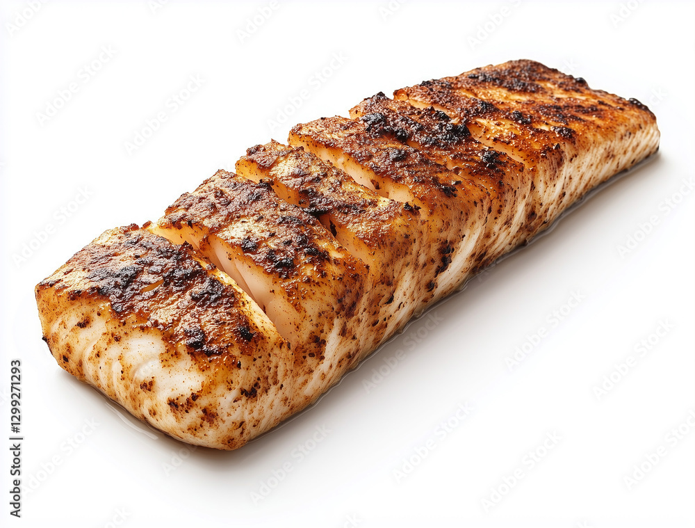 Crispy Pan-Seared Fish Fillet Ready for Your Culinary Creations Crispy Pan-Seared Fish Fillet Ready for Your Culinary Creations