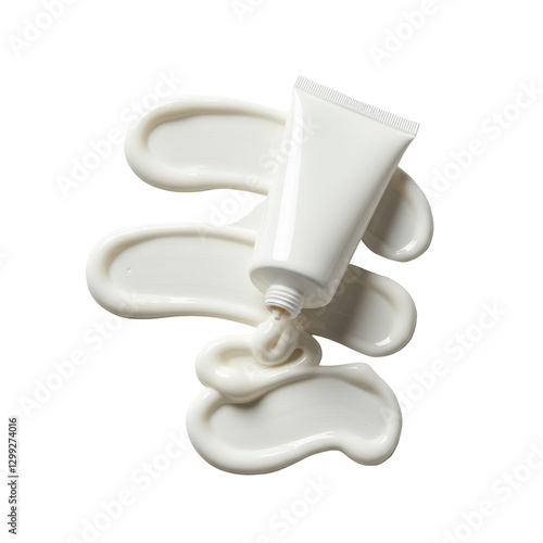 Sunscream Lotion Blank bottle , mockup