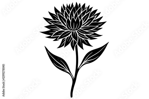 Wallpaper Mural Cornflower Vector Art. Beautiful Floral Illustration for Design Torontodigital.ca