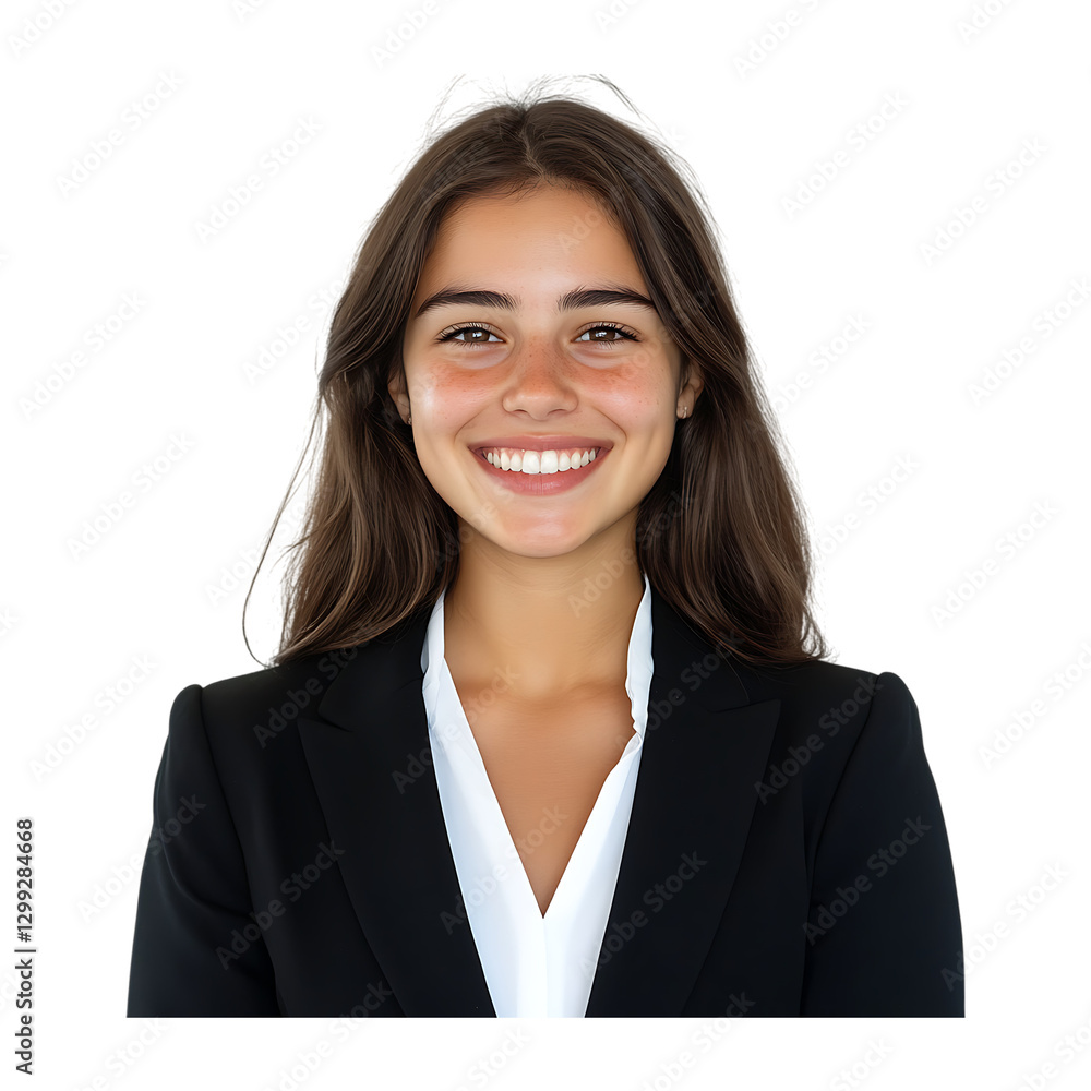 Empowered Businesswoman with a Warm and Friendly Smile Empowered Businesswoman with a Warm and Friendly Smile