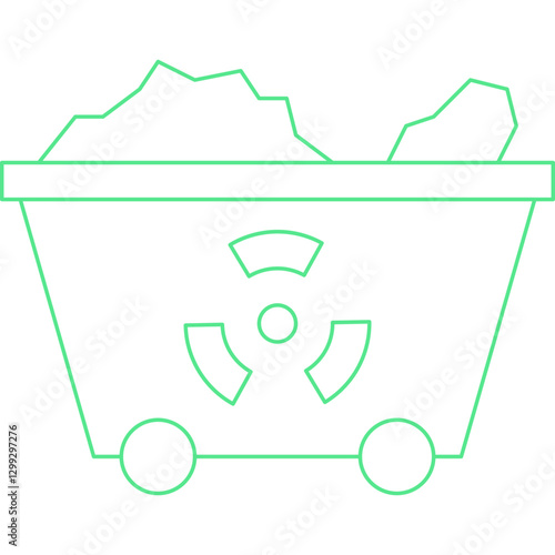 Wagon icon single vector illustration
