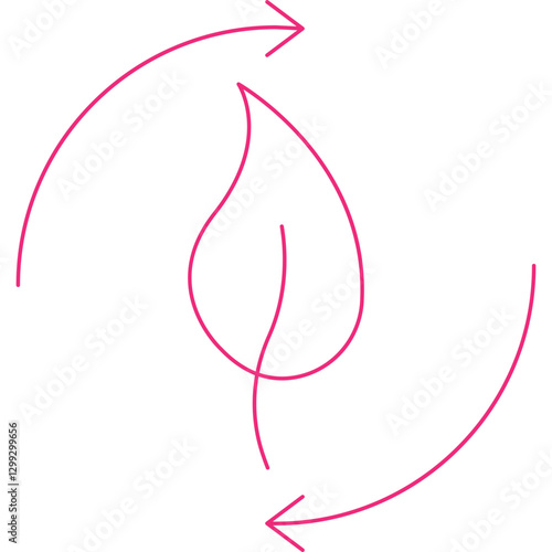 Renewable Energy icon single vector illustration