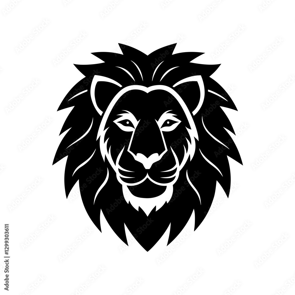 Fototapeta premium lion head mascot