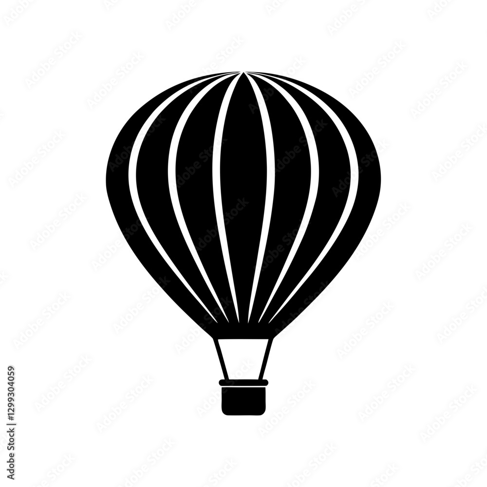 Obraz premium hot air balloon isolated