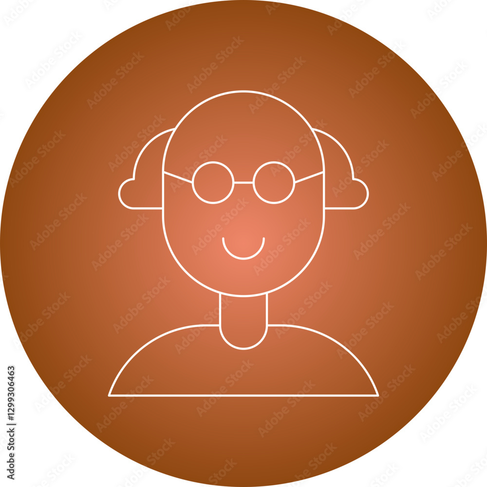 Scientist icon single vector illustration Scientist icon single vector illustration
