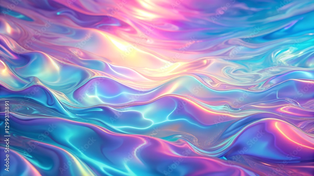 Obraz premium abstract colorful background with waves
