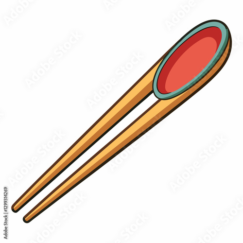 handcrafted ceramic chopstick 