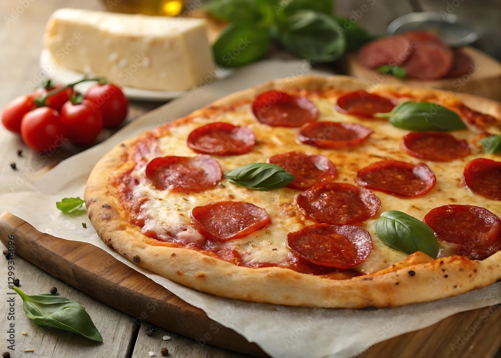 Delicious Veggie Pizza with Fresh Toppings – Perfect Italian-Style Flavor Delicious Veggie Pizza with Fresh Toppings – Perfect Italian-Style Flavor