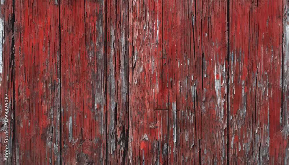 The texture of old wood. Weathered piece of wood. Background of old wood. Old Wooden background with red paint. The texture of old wood. Weathered piece of wood. Background of old wood. Old Wooden background with red paint.