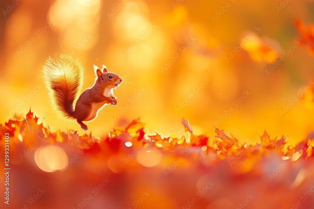 a squirrel darting a squirrel darting