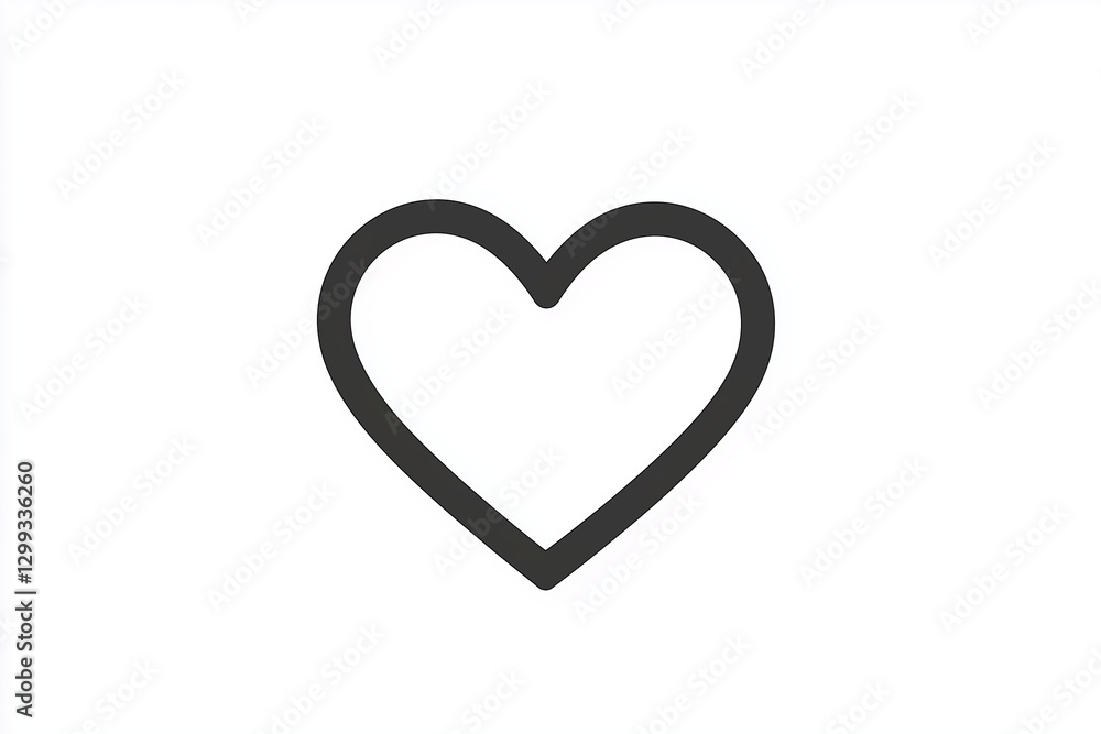 Vector illustration of isolated heart icon. Love, favorite symbol, logo illustration. Vector illustration of isolated heart icon. Love, favorite symbol, logo illustration.