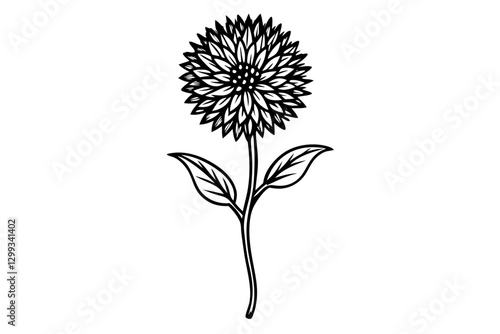 Wallpaper Mural Stunning Globe Amaranth Vector Illustration for Floral Designs Torontodigital.ca