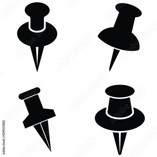 set of push pins