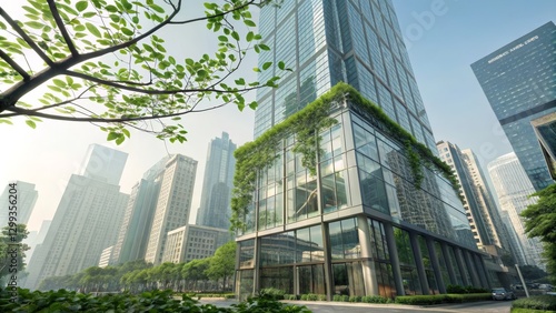Green Urban Oasis Modern Gl...