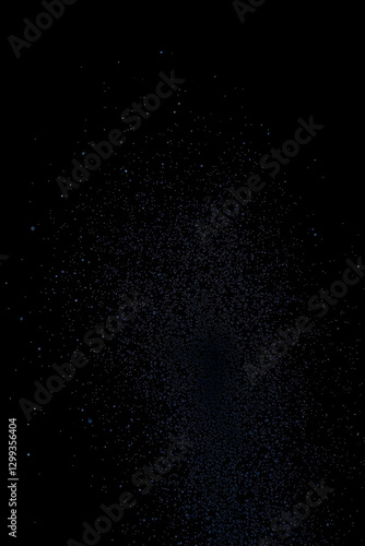 Polvo en fondo negro 