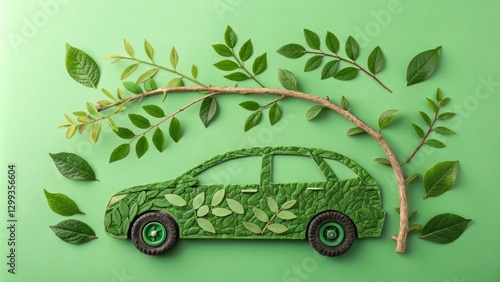 Eco-Friendly Car Leaf Compo...
