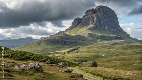Dramatic Landscape of the O...