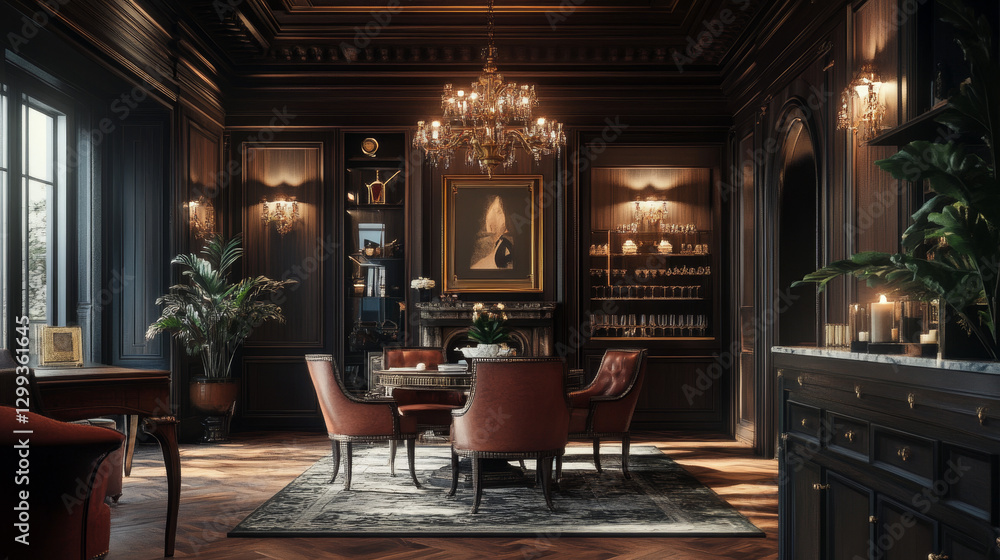 Fototapeta premium Luxurious & Elegant Interior Design 