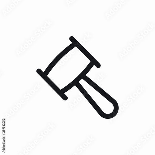 law court icon sign vector