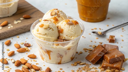 Creamy Almond Caramel Ice C...