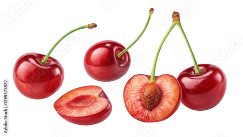 Four Cherries Composition W...