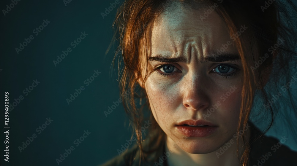 Sad woman, portrait and crying with trauma for abuse, anxiety or mental illness on a dark studio background. Scared, female person or nervous victim with feeling, emotion or afraid in isolation Sad woman, portrait and crying with trauma for abuse, anxiety or mental illness on a dark studio background. Scared, female person or nervous victim with feeling, emotion or afraid in isolation