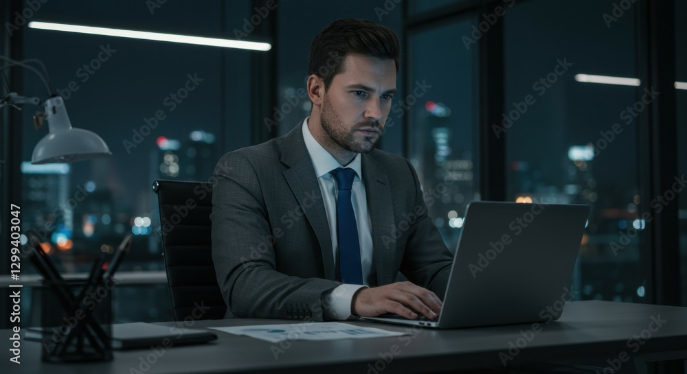 businessman in office businessman in office