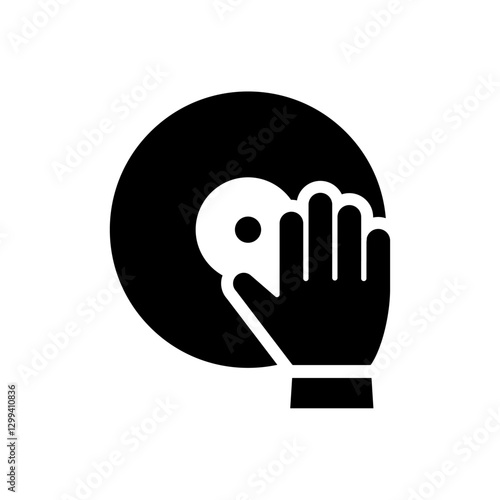 DJ icon. DJ icon vector