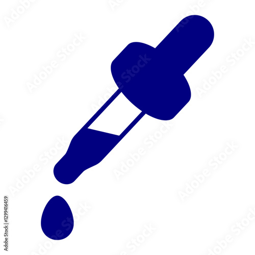 vector illustration of a pencil, 
volumetric pipette,  laboratory