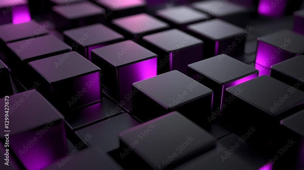 Fototapeta premium Technological Grid Structure