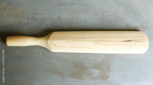 Wood Paddle on Gray Surface photo