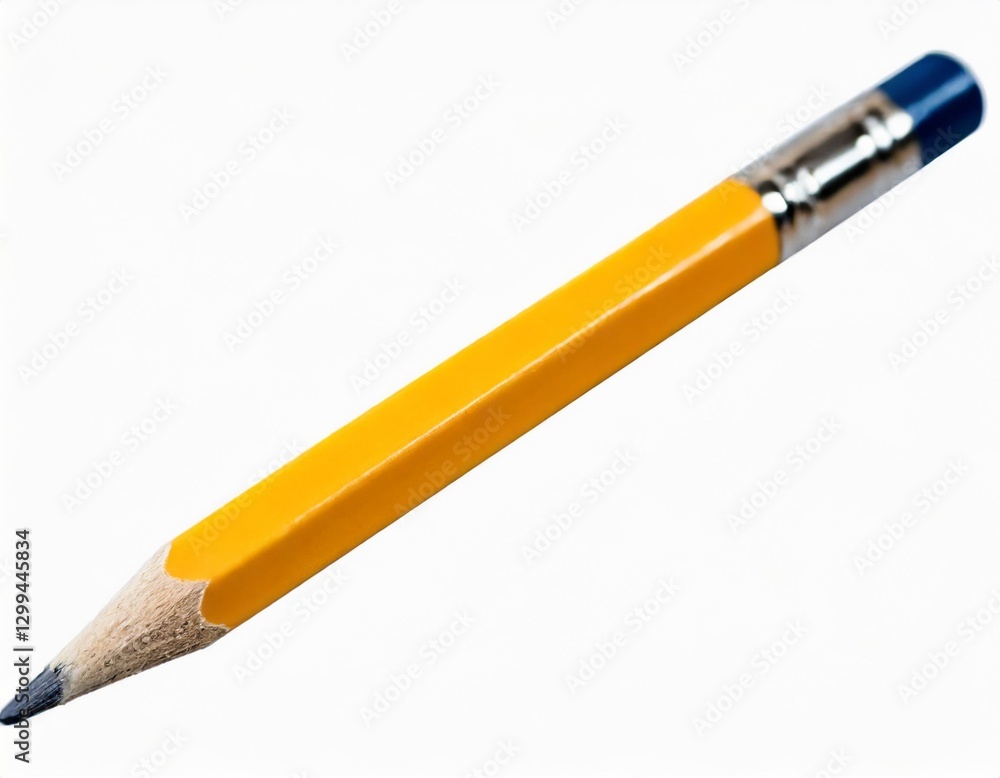 Pencil Icon: Isolated Object with Clipping Path Pencil Icon: Isolated Object with Clipping Path
