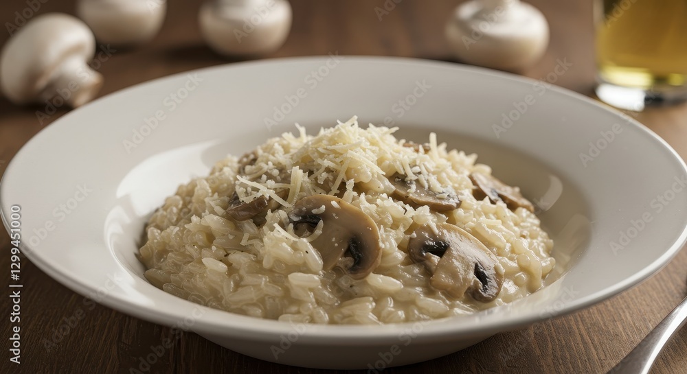 Creamy Mushroom Risotto: A Delicious Italian Dish Creamy Mushroom Risotto: A Delicious Italian Dish