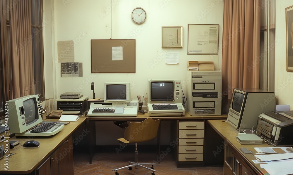 around 1970s . office ordinary.
