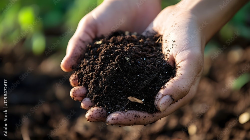 nutrient-rich soil nutrient-rich soil