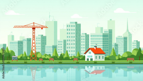 Sustainable Urban Development Promotes Eco-Friendly Practices and Green Living in Modern Cities