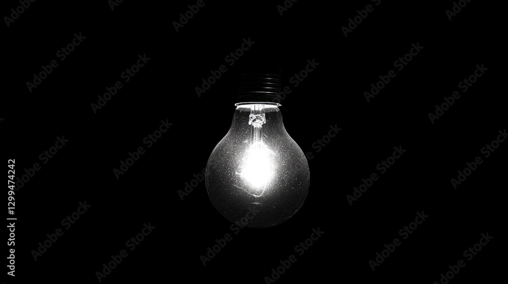 A single light bulb turning on in a dark room, symbolizing clarity and new ideas emerging from darkness. A single light bulb turning on in a dark room, symbolizing clarity and new ideas emerging from darkness.