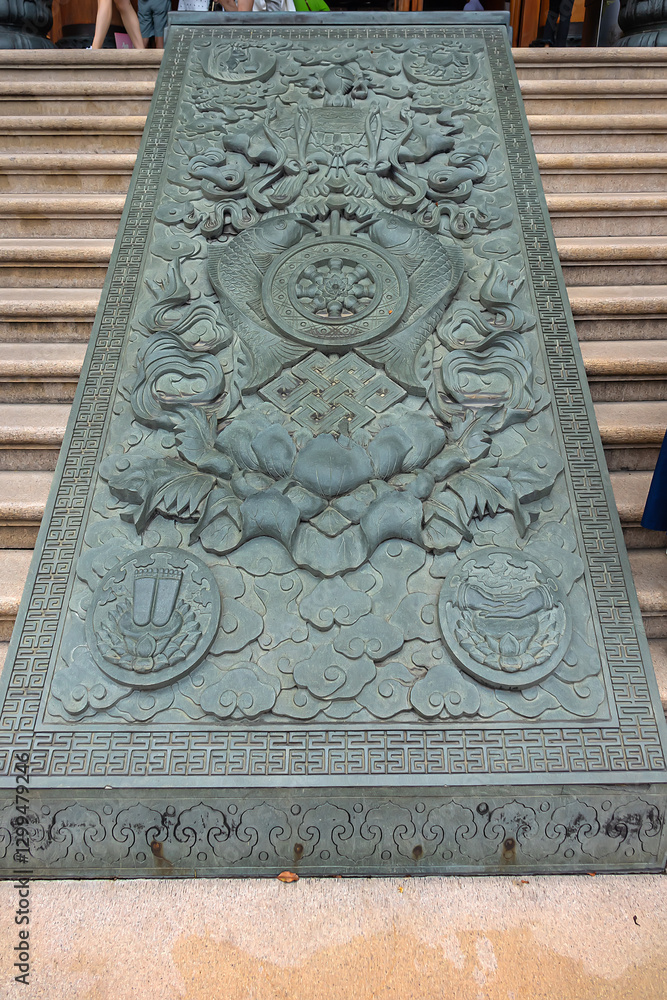 Jing’an Temple (Temple of Peace and Tranquility). Shanghai, China.