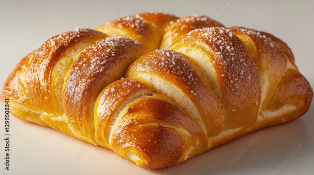 Fresh oversized New York-style soft pretzel with crispy crust and fluffy inside Fresh oversized New York-style soft pretzel with crispy crust and fluffy inside