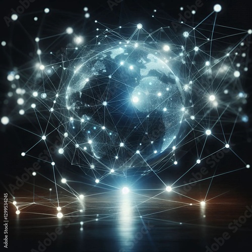 Wallpaper Mural Advancing Connectivity: The Evolution of Technology Networks in the Digital Era Torontodigital.ca