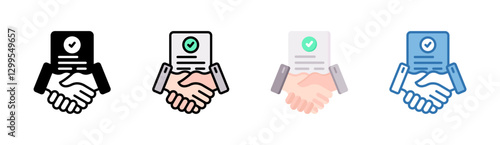 Contract Negotiation Icon